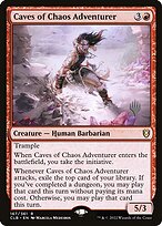 Magic the Gathering Card - Caves of Chaos Adventurer - MTG Circle