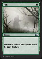 Magic the Gathering Card - Fog - MTG Circle