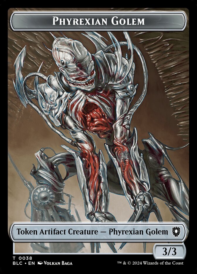 Magic the Gathering Card - Phyrexian Golem - MTG Circle