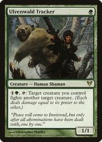 Magic the Gathering Card - Ulvenwald Tracker - MTG Circle