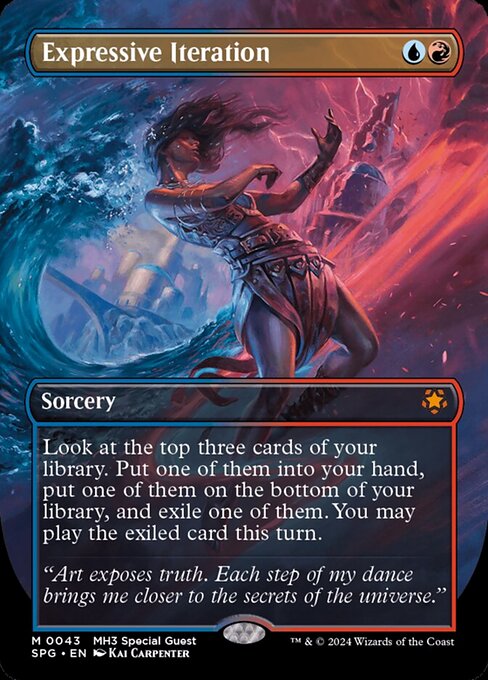 Magic the Gathering Card - Expressive Iteration - MTG Circle