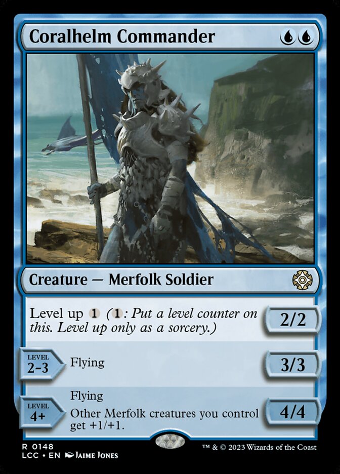 Magic the Gathering Card - Coralhelm Commander - MTG Circle