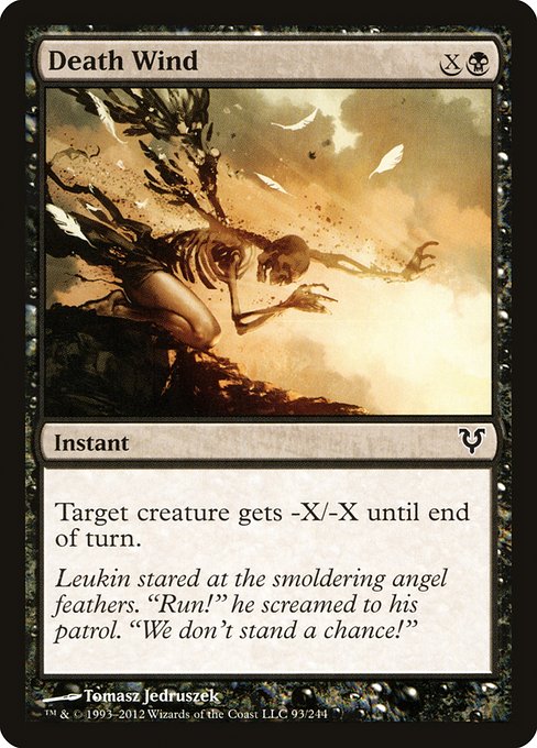 Magic the Gathering Card - Death Wind - MTG Circle