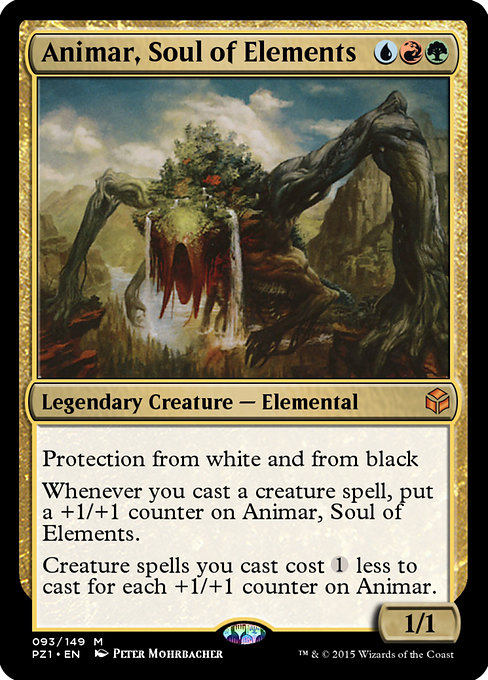Magic the Gathering Card - Animar, Soul of Elements - MTG Circle