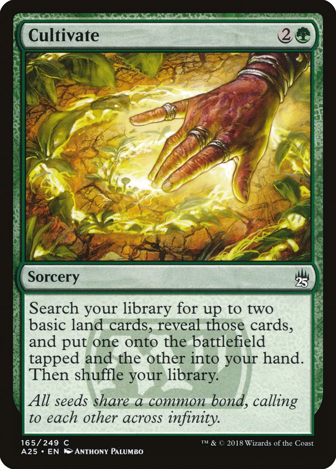 Magic the Gathering Card - Cultivate - MTG Circle