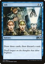 Magic the Gathering Card - Sift - MTG Circle
