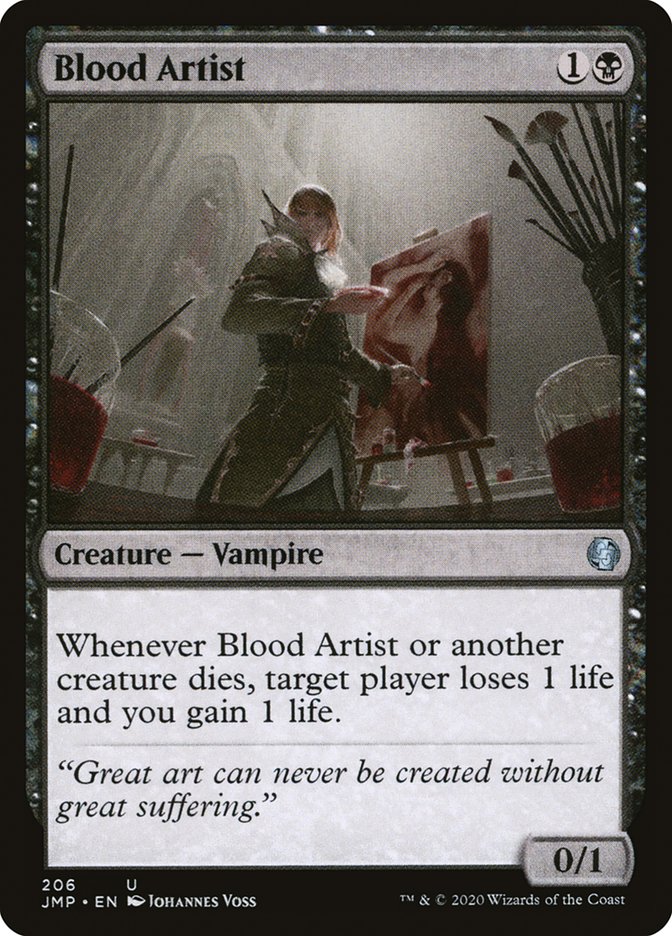 Magic the Gathering Card - Blood Artist - MTG Circle