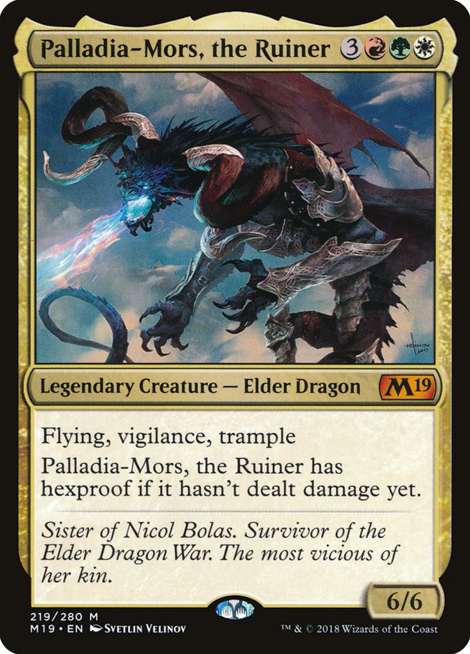 Magic the Gathering Card - Palladia-Mors, the Ruiner - MTG Circle