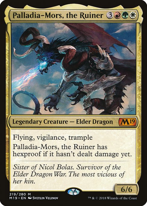 Magic the Gathering Card - Palladia-Mors, the Ruiner - MTG Circle