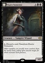 Magic the Gathering Card - Elusive Tormentor // Insidious Mist - MTG Circle