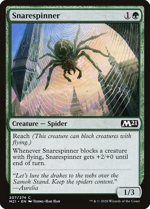 Magic the Gathering Card - Snarespinner - MTG Circle
