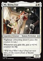 Magic the Gathering Card - MJ, Rising Star - MTG Circle
