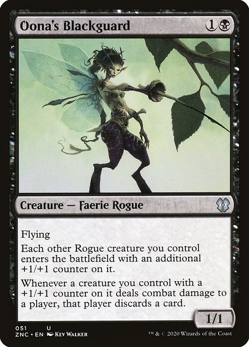 Magic the Gathering Card - Oona's Blackguard - MTG Circle