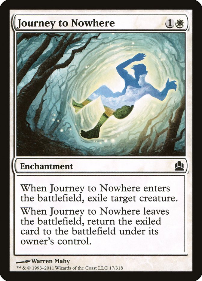 Magic the Gathering Card - Journey to Nowhere - MTG Circle