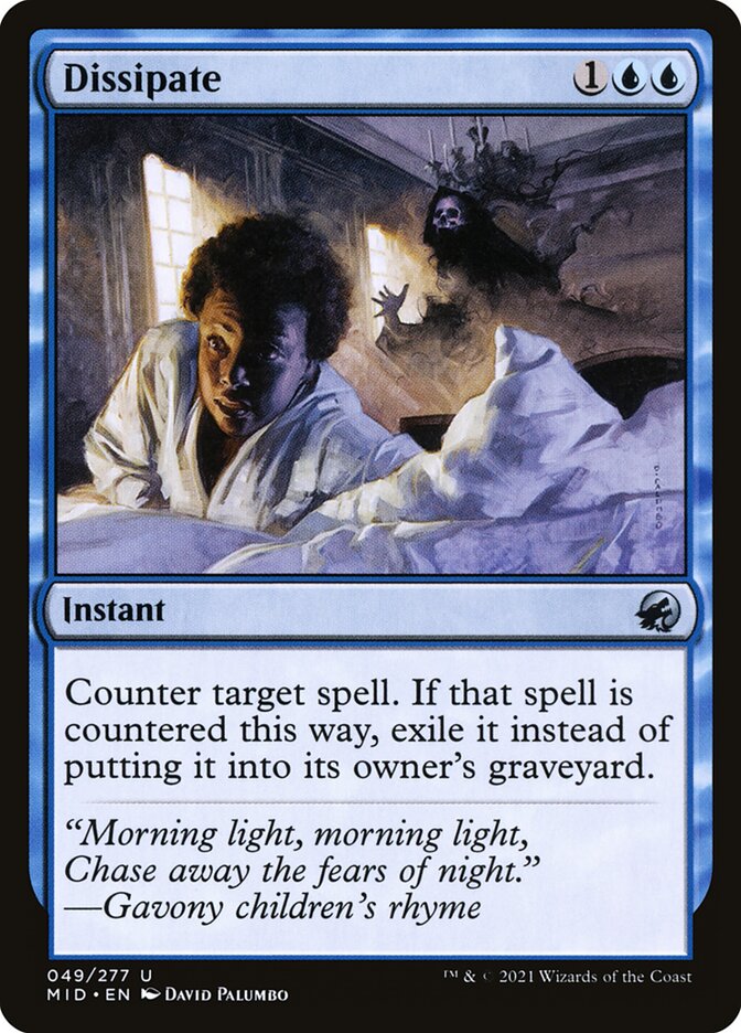 Magic the Gathering Card - Dissipate - MTG Circle