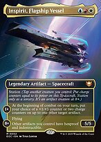 Magic the Gathering Card - Inspirit, Flagship Vessel - MTG Circle