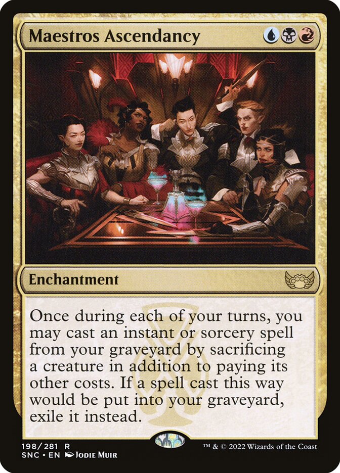 Magic the Gathering Card - Maestros Ascendancy - MTG Circle