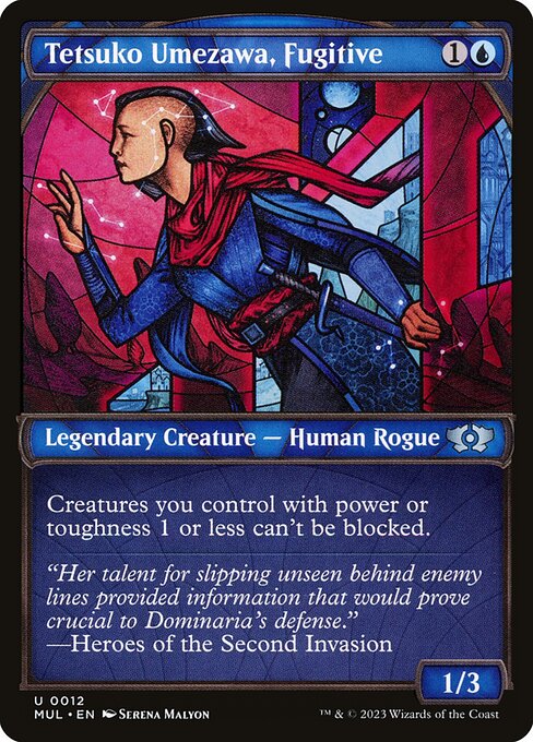 Magic the Gathering Card - Tetsuko Umezawa, Fugitive - MTG Circle