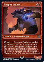 Magic the Gathering Card - Scrappy Bruiser - MTG Circle