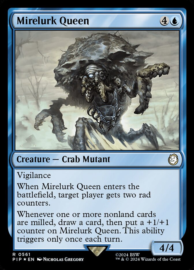 Magic the Gathering Card - Mirelurk Queen - MTG Circle