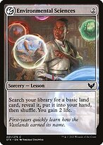 Magic the Gathering Card - Environmental Sciences - MTG Circle