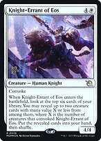 Magic the Gathering Card - Knight-Errant of Eos - MTG Circle