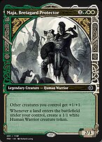 Magic the Gathering Card - Maja, Bretagard Protector - MTG Circle