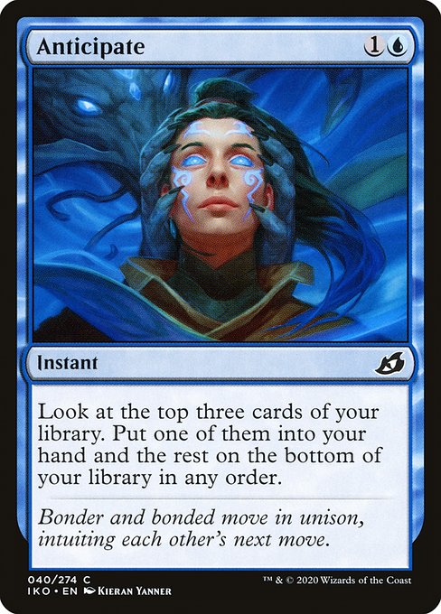 Magic the Gathering Card - Anticipate - MTG Circle