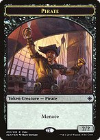 Magic the Gathering Card - Pirate // Treasure - MTG Circle