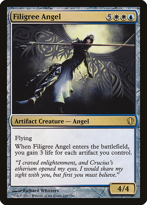 Magic the Gathering Card - Filigree Angel - MTG Circle