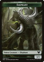 Magic the Gathering Card - Elephant - MTG Circle