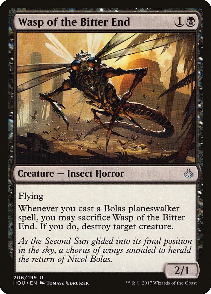Magic the Gathering Card - Wasp of the Bitter End - MTG Circle