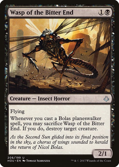 Magic the Gathering Card - Wasp of the Bitter End - MTG Circle