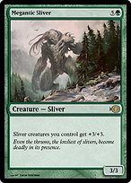 Magic the Gathering Card - Megantic Sliver - MTG Circle