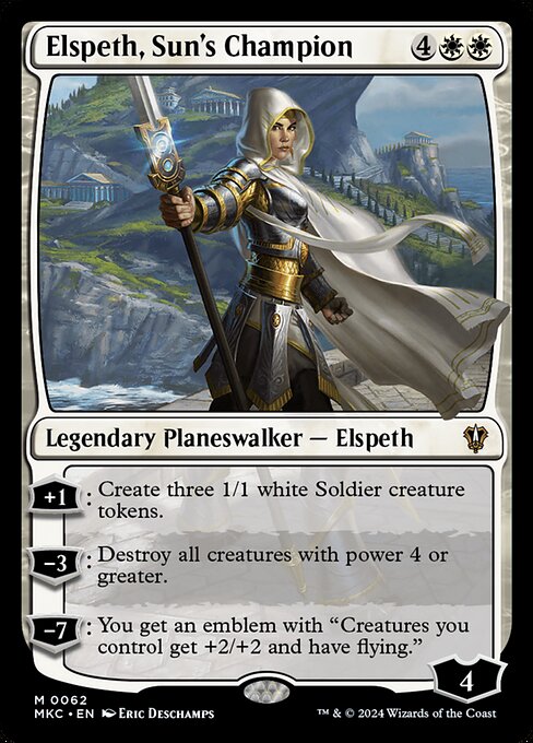 Magic the Gathering Card - Elspeth, Sun's Champion - MTG Circle