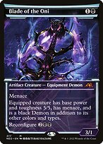 Magic the Gathering Card - Blade of the Oni - MTG Circle