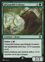 Magic the Gathering Card - A-Gnarlid Colony - MTG Circle