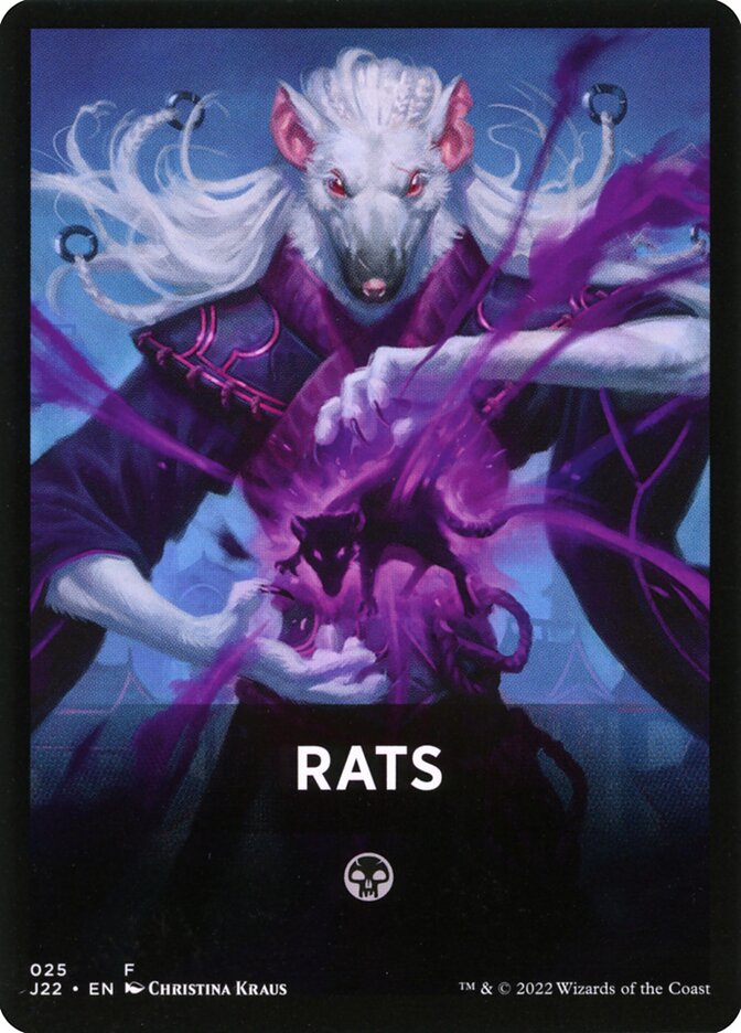 Magic the Gathering Card - Rats - MTG Circle