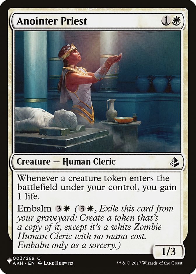 Magic the Gathering Card - Anointer Priest - MTG Circle
