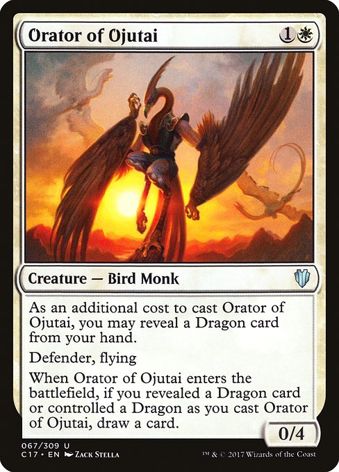 Magic the Gathering Card - Orator of Ojutai - MTG Circle