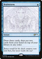 Magic the Gathering Card - Brainstorm - MTG Circle