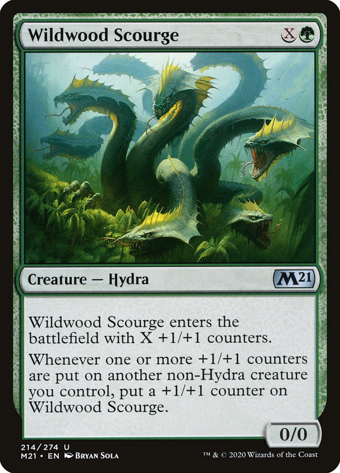 Magic the Gathering Card - Wildwood Scourge - MTG Circle