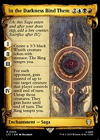 Magic the Gathering Card - In the Darkness Bind Them - MTG Circle