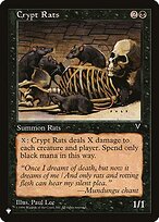Magic the Gathering Card - Crypt Rats - MTG Circle