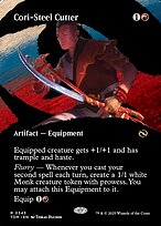Magic the Gathering Card - Cori-Steel Cutter - MTG Circle