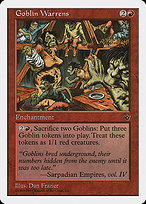 Magic the Gathering Card - Goblin Warrens - MTG Circle