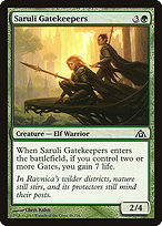 Magic the Gathering Card - Saruli Gatekeepers - MTG Circle