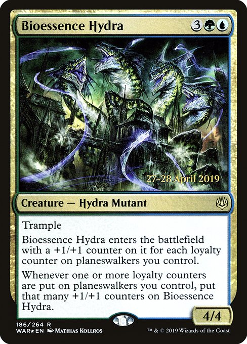 Magic the Gathering Card - Bioessence Hydra - MTG Circle