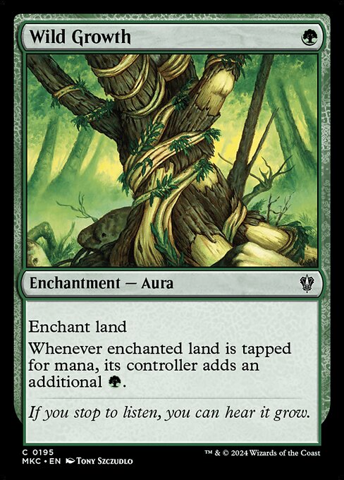 Magic the Gathering Card - Wild Growth - MTG Circle