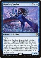 Magic the Gathering Card - Dazzling Sphinx - MTG Circle